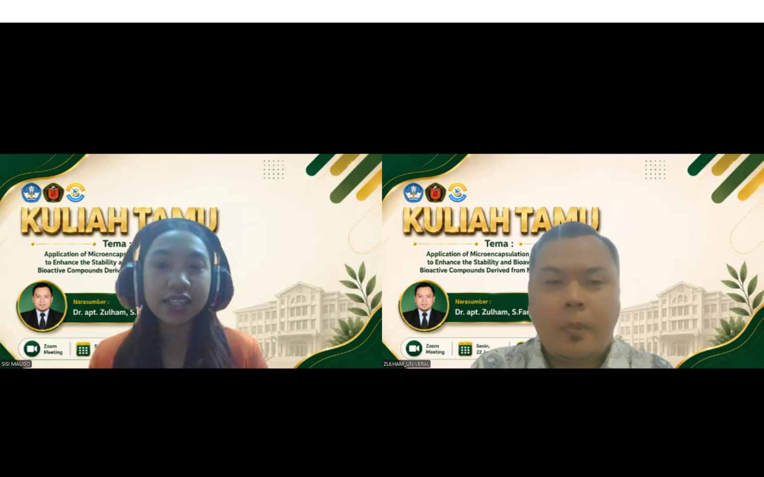 Perkuat Kompetensi Mahasiswa, STIFA Pelita Mas Palu Gelar Kuliah Pakar Teknologi Mikroenkapsulasi